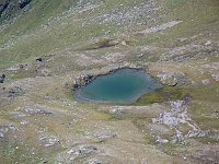 14 Il  Lago di Strino sotto di noi